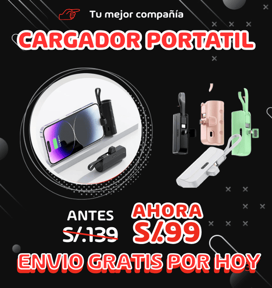 CARGADOR PORTATIL